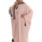 Colour Abaya with Brooch - High-Quality Fabric Elegant and Versatile Abaya for Any Occasion