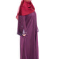DMC Abaya open sleeve & Tassel