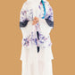Printed Chiffon Abaya - High-Quality Fabric, Lightweight & Breathable, Elegant Design, Versatile & Fashionable for All Occasions
