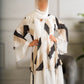 Printed Chiffon Abaya - High-Quality Fabric, Lightweight & Breathable, Elegant Design, Versatile & Fashionable for All Occasions