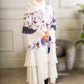 Printed Chiffon Abaya - High-Quality Fabric, Lightweight & Breathable, Elegant Design, Versatile & Fashionable for All Occasions