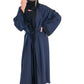 Coloured Split Abaya - High-Quality Fabric with Unique Split Design for Modest Stylish Wear