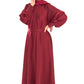 DMC Abaya with Cuffs - Elegant High-Quality Material for Style and Comfort - Statement Piece for Your Wardrobe