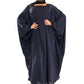 Blue Cutdana Abaya - Elegant Long Sleeve Dress with Unique Cutdana Design for Women
