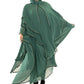 Chiffon Triple Layered Abaya with Lace - Elegant and Stylish Islamic Clothing for Women