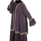 Double Layered Frill Sleeve Abaya with High-Quality Fabric for Comfort and Style Elegant and Sophisticated Design