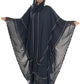 Chiffon Triple Layered Abaya with Lace - Elegant and Stylish Islamic Clothing for Women