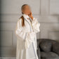 Double Layered Frill Sleeve Abaya with High-Quality Fabric for Comfort and Style Elegant and Sophisticated Design