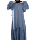 Double Layered Frill Sleeve Abaya with High-Quality Fabric for Comfort and Style Elegant and Sophisticated Design