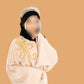 Pearl embroidered Abaya