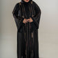 Rose Gold DMC abaya from Areeba's Couture