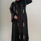 Rose Gold DMC abaya from Areeba's Couture