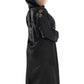 Grey and Gold Cut Dana on Black Abaya - Elegant Intricate Design for Formal Occasions