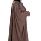 Elegant Pearls Embroidered Colour Abaya with High-Quality Materials for Special Occasions and Everyday Wear