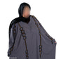 Elegant Pearls Embroidered Colour Abaya with High-Quality Materials for Special Occasions and Everyday Wear