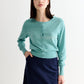 Louche Dylan Baby Cord A Line Mini Skirt Navy