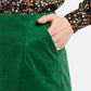 Dylan Baby Cord Mini Skirt - Green