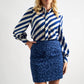 Dylan Animal Magic Mini Skirt - Blue