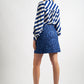Dylan Animal Magic Mini Skirt - Blue