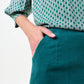 Dylan Babycord Mini Skirt - Petrol