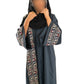 Coloured Embroidered Abaya - High-Quality Materials for Comfortable Wear - Stylish & Modest Statement Piece - Available in Various Colors