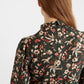 Ebba Tapestry Print Long Sleeve Mini Dress