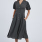 Louche Echo Galaxy Dot Midi Dress