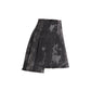 Womens Edh Love Print Skirt - Black