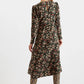 Eveleen Tapestry Print Long Sleeve Midi Dress