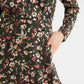 Eveleen Tapestry Print Long Sleeve Midi Dress