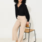 Elina Wide Leg Cropped Trousers