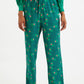 Emmanuelle Bauhaus Abstract Pyjama Style Trousers
