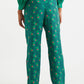 Emmanuelle Bauhaus Abstract Pyjama Style Trousers