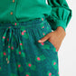 Emmanuelle Bauhaus Abstract Pyjama Style Trousers