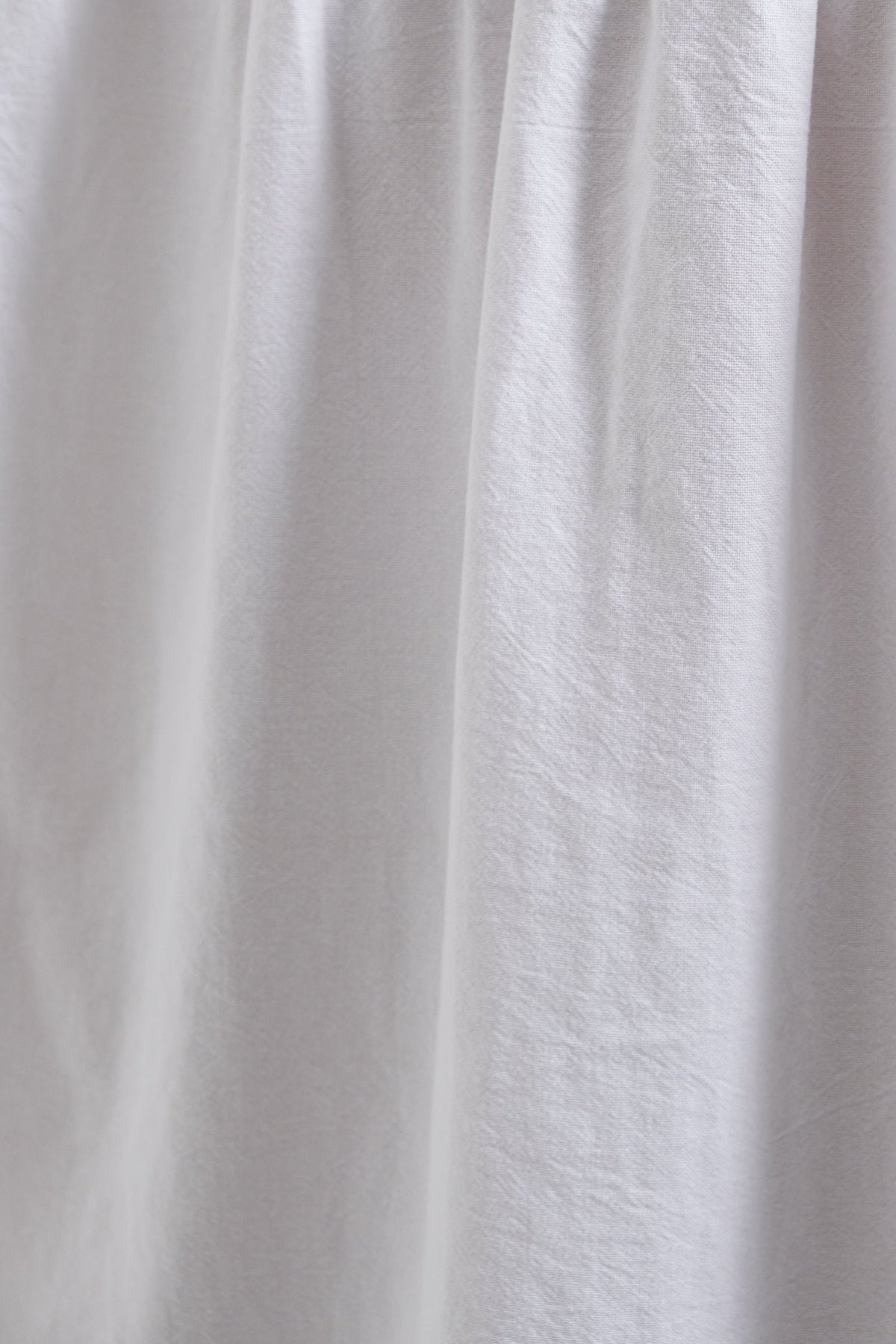 Lea Recycled Cotton Square Neck Short Sleeve Blouse - White