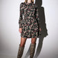 Ebba Tapestry Print Long Sleeve Mini Dress