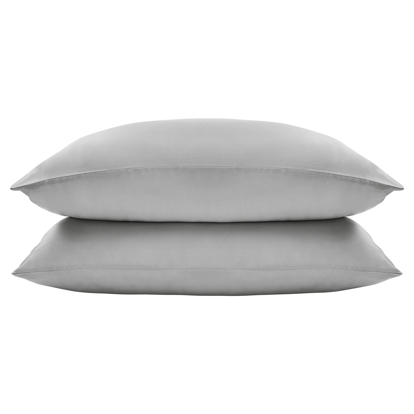 Eucalyptus Silk Pillowcase Pair in Grey (Best Seller)