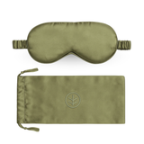 Essential Silk Sleep Eye Mask in Sage (Eucalyptus Silk)