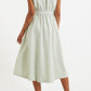 Fleur Sail Stripe Midi Shirt Dress