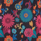 Louche Hettie 70'S Floral Print Mesh Mini Dress