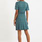 Frankie Bubble Pop Wrap Mini Jersey Dress