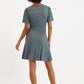 Frankie Spring Bloom Wrap Mini Jersey Dress