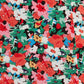 Louche Mara Flower Splash Print Ruffle Hem Wrap Midi Skirt