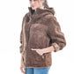 Taupe Nappa Lambskin Reversible Shearling Jacket
