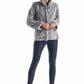 Gray Luxury Genuine Mink Fur Jacket