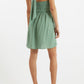 Geri Petite Dot Halter Neck Mini Dress