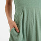 Geri Petite Dot Halter Neck Mini Dress