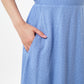 Geri Petite Dot Halter Neck Mini Dress