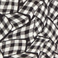 Louche Merle Gingham Twist Print V Neck Mini Tea Dress