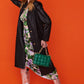 Green Vegan Leather Hand Made Millie Cross Body Bag
